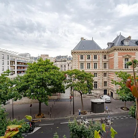 Luminous Appt Close To The Buttes Chaumont Park
